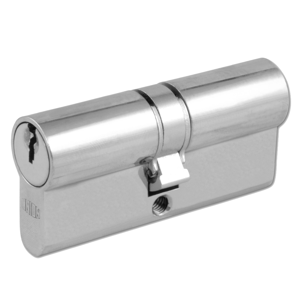 UNION 2X18 Euro Double Cylinder - 65mm 32.5/32.5 (27.5/10/27.5) KA `WVL482` SC