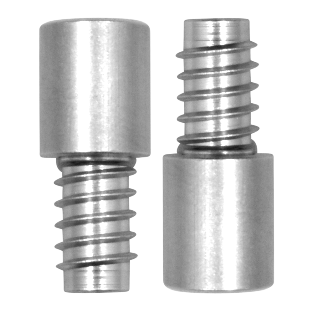 BRAMAH R1 ROLA Sash Window Stop - 19mm NP R1/01NP 2 Locks & 2 Inserts