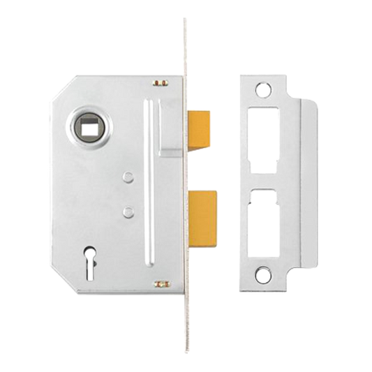 YALE PM246 2 Lever Sashlock - 64mm CP KD Visi