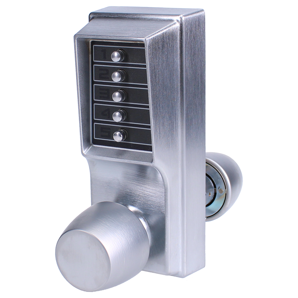 DORMAKABA Simplex 1000 Series 1031 Knob Operated Digital Lock With Passage Set - SC 1031-26D