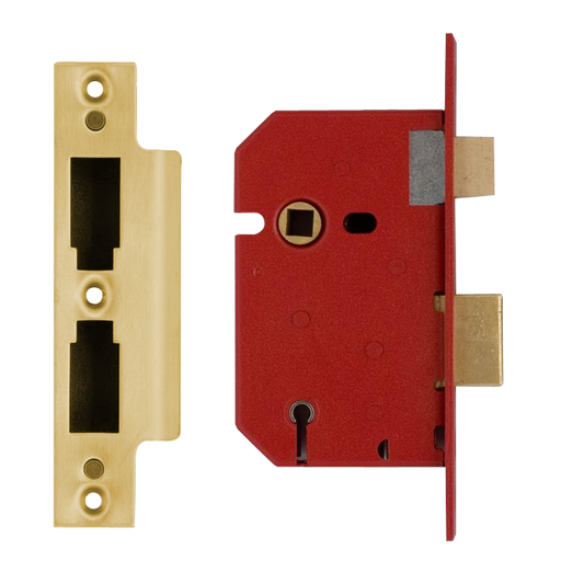 UNION 2201 5 Lever Sashlock - 64mm PL KA Boxed