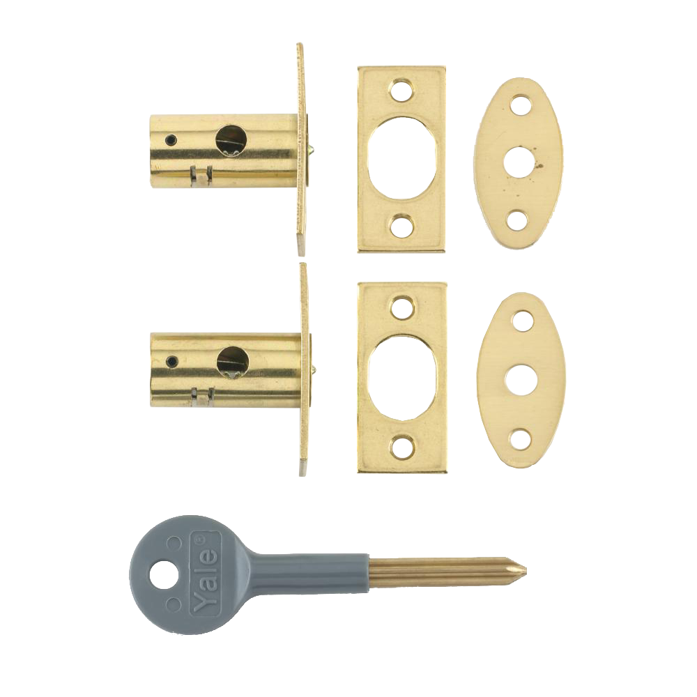YALE 8001M Window Bolt - PB Visi