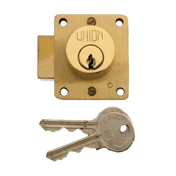 UNION 4110 Cylinder Straight Cupboard Lock - 50mm PL KD Bagged