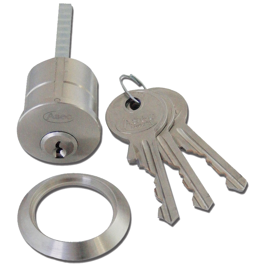 ASEC Kite Rim Cylinder - NP (Visi)