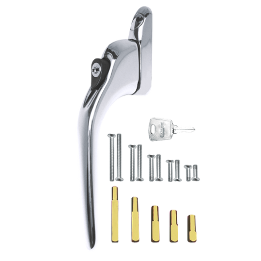 ASEC Multi-Spindle Espag Handle Repair Kit - Polished Chrome