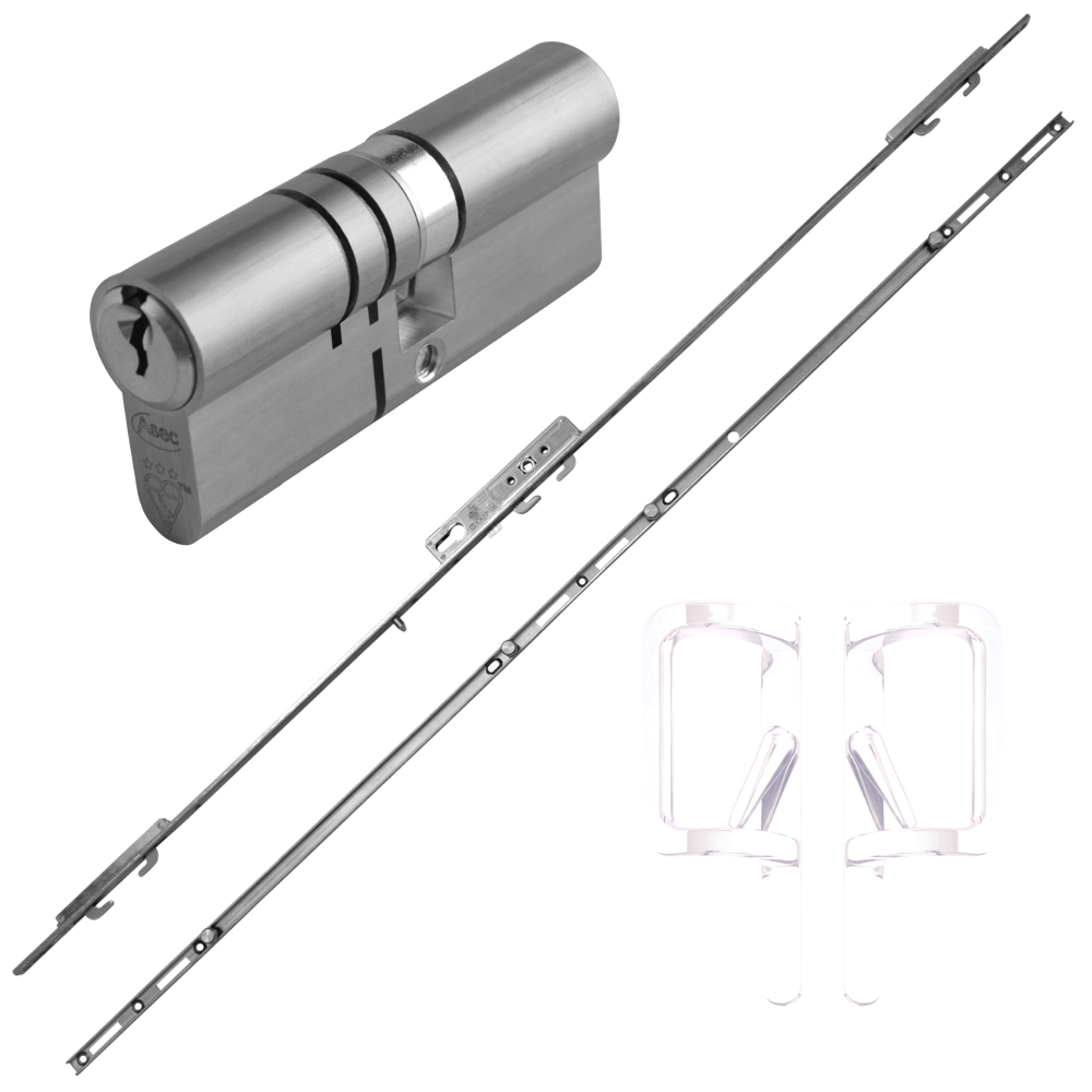 ASEC Upgrade Sliding Patio Kit TS007 3 Star - White