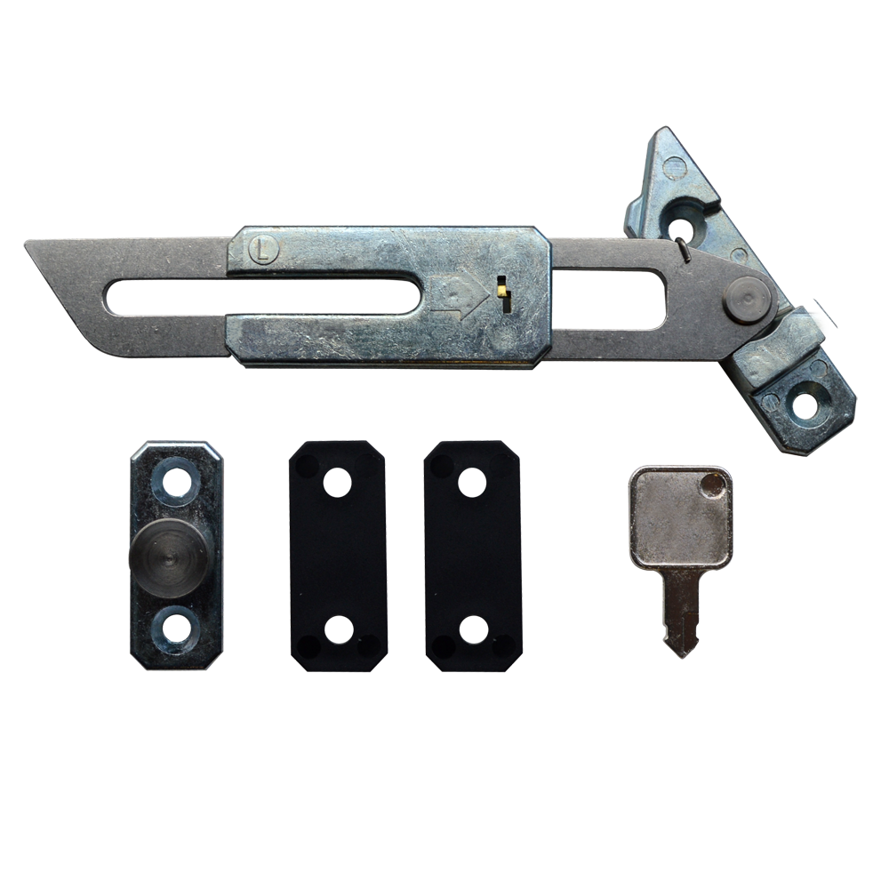ASEC Concealed Locking Extended Restrictor Kit - Left Hand