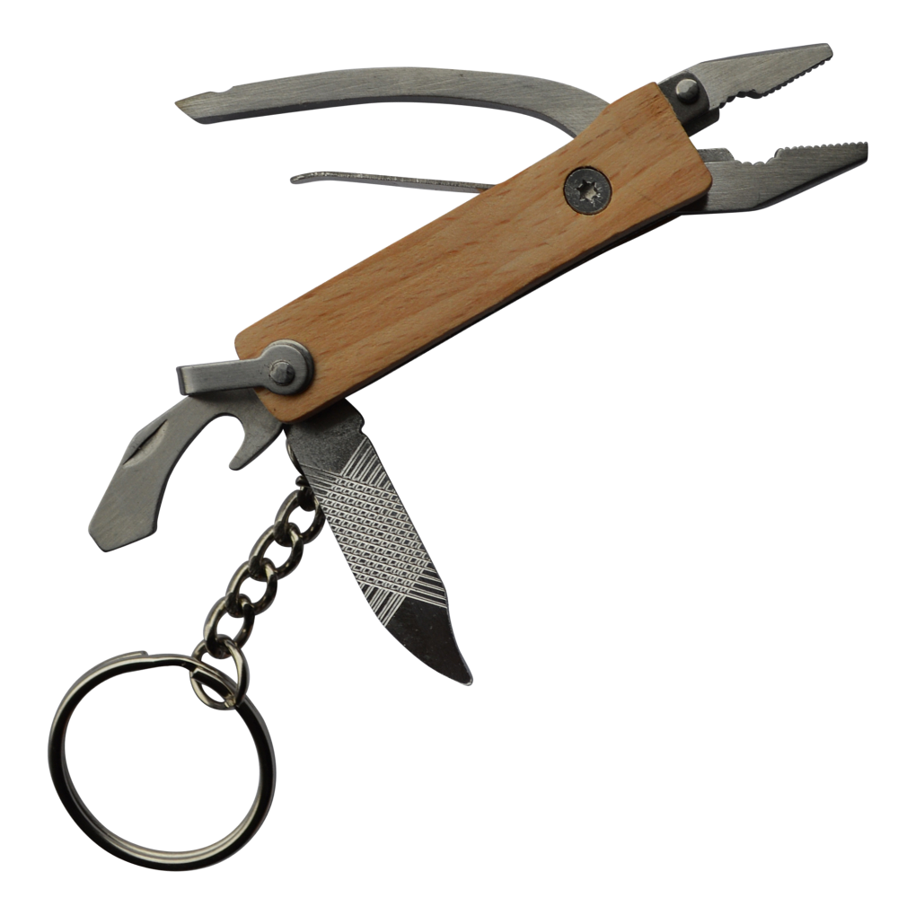 ASEC Mini Multipurpose Pliers Key Ring - 6 Per Card