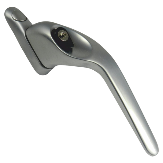 ASEC Offset Window Handle - RH Silver