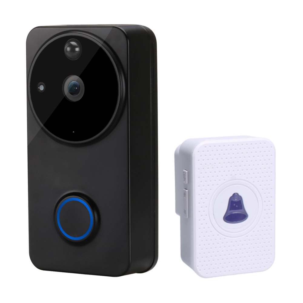 ASEC Smart Video Doorbell - Black
