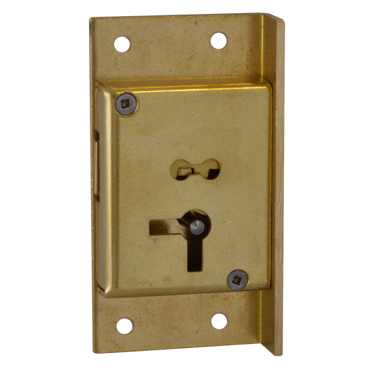 ASEC 61 2 Lever Cut Cupboard Lock - 76mm SB KD RH