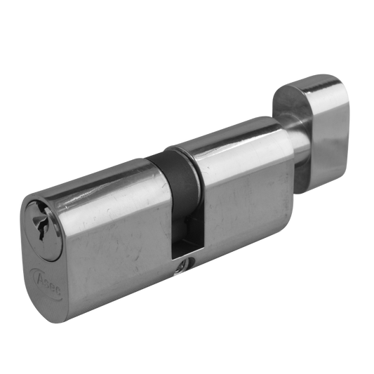 ASEC 6-Pin Oval Key & Turn Cylinder - 70mm 35/T35 (30/10/T30) KD NP