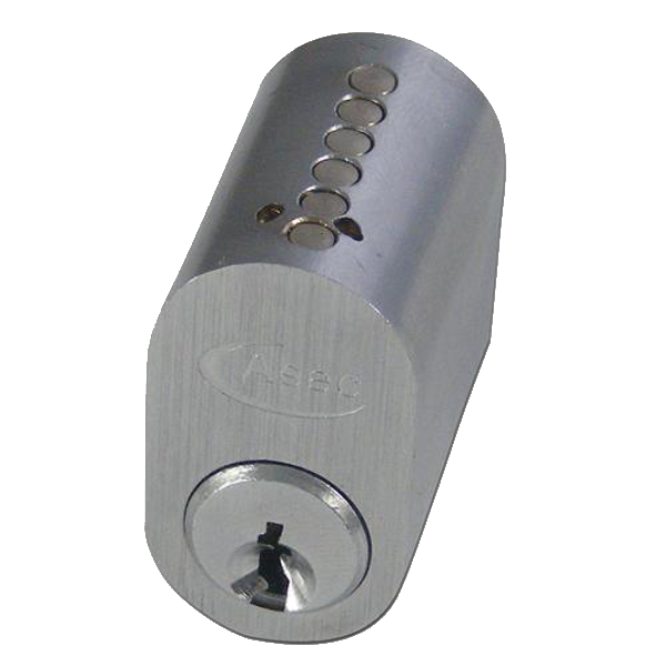 ASEC 6-Pin Scandinavian Oval External Cylinder - SC KD (Boxed)