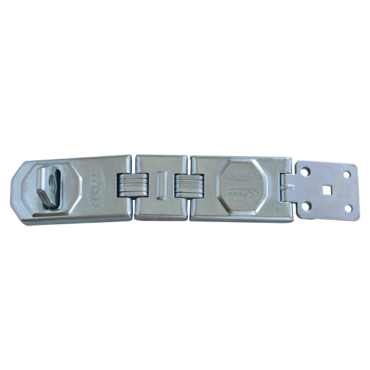 ASEC Galvanised Multi Link Concealed Fixing Hasp & Staple - 195mm GALV