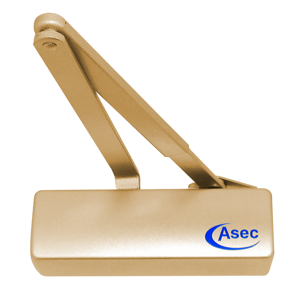 ASEC Classic Size 3-4 Overhead Door Closer - PB