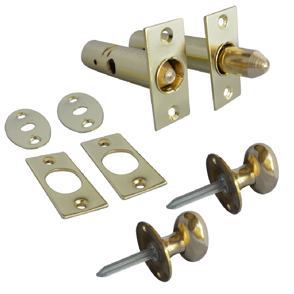 ASEC Door Security Rack Bolt & Turn - 60mm EB Visi