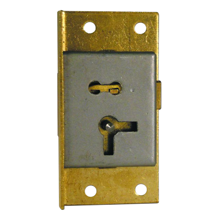 ASEC 20 1 Lever Cut Cupboard Lock - 64mm SB KA LH Visi