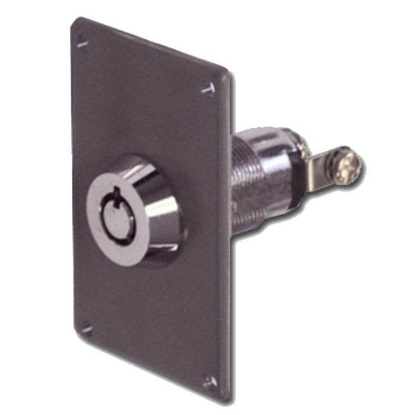 ASEC Electric Key Switch - Chrome