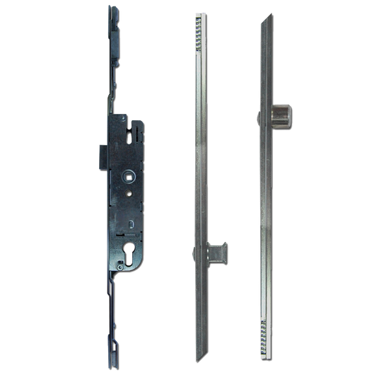 CHAMELEON Adaptable Multipoint Lock 2 Mushroom & 2 Roller + Keeps - 28mm Backset