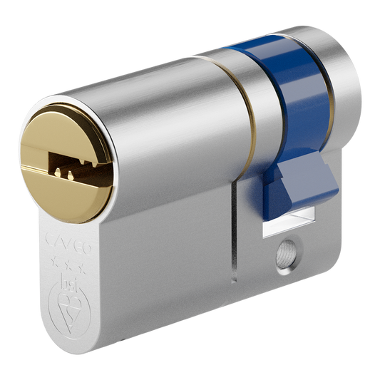 CAVEO TS007 3* Half Euro Dimple Cylinder - 40mm (30/10) KD