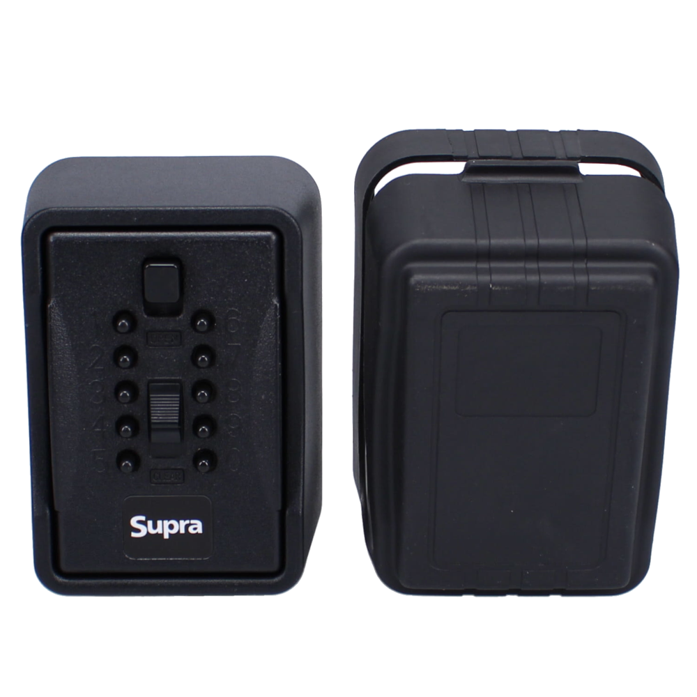 SUPRA 111S7 Large Key Safe Complete With Cover - BLK Boxed