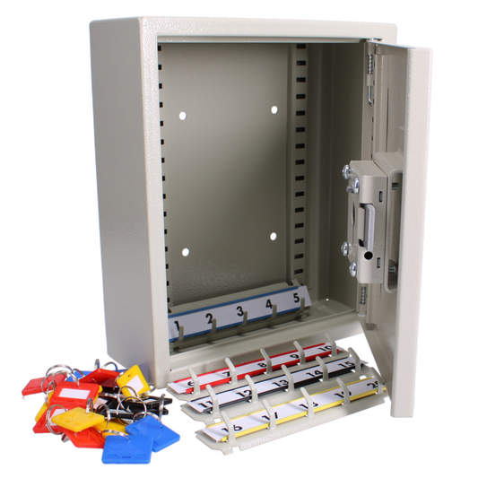 KEYSECURE KS Euro Cylinder Key Cabinet - GREY 20 Key