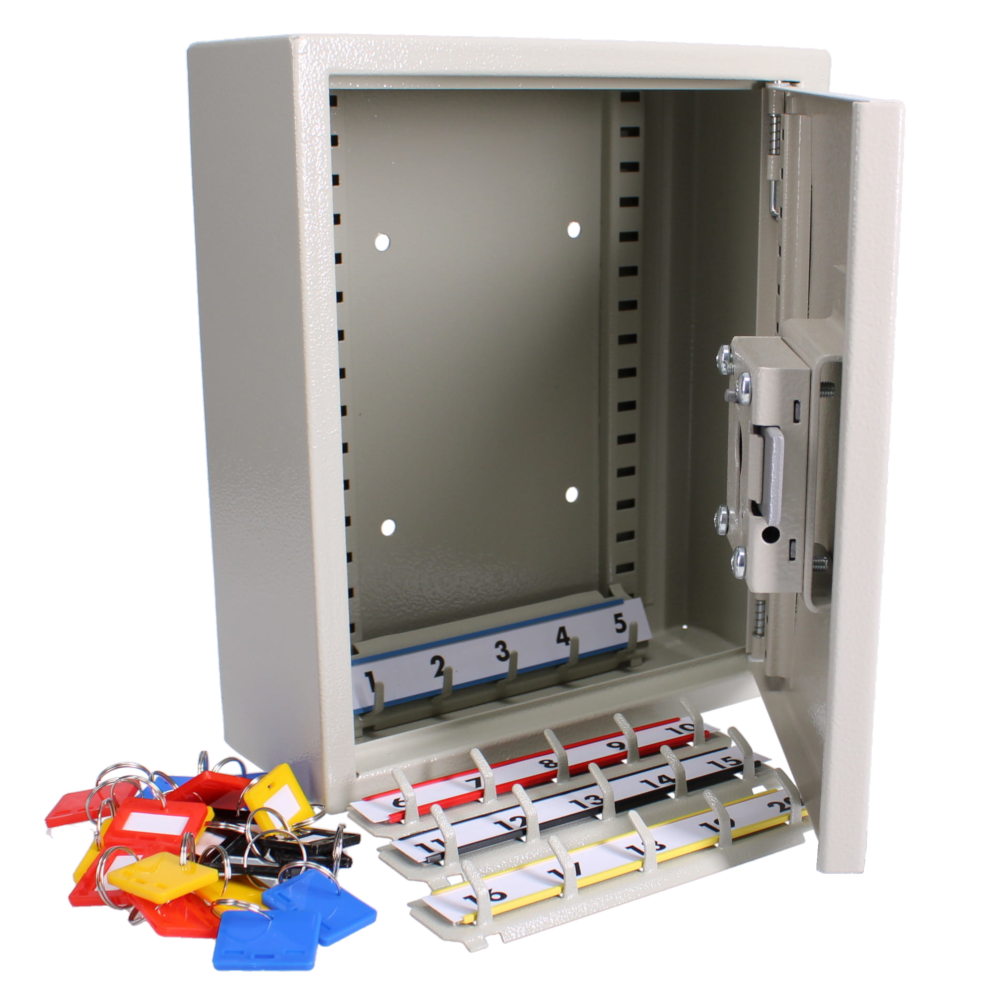KEYSECURE KS Euro Cylinder Key Cabinet - GREY 20 Key