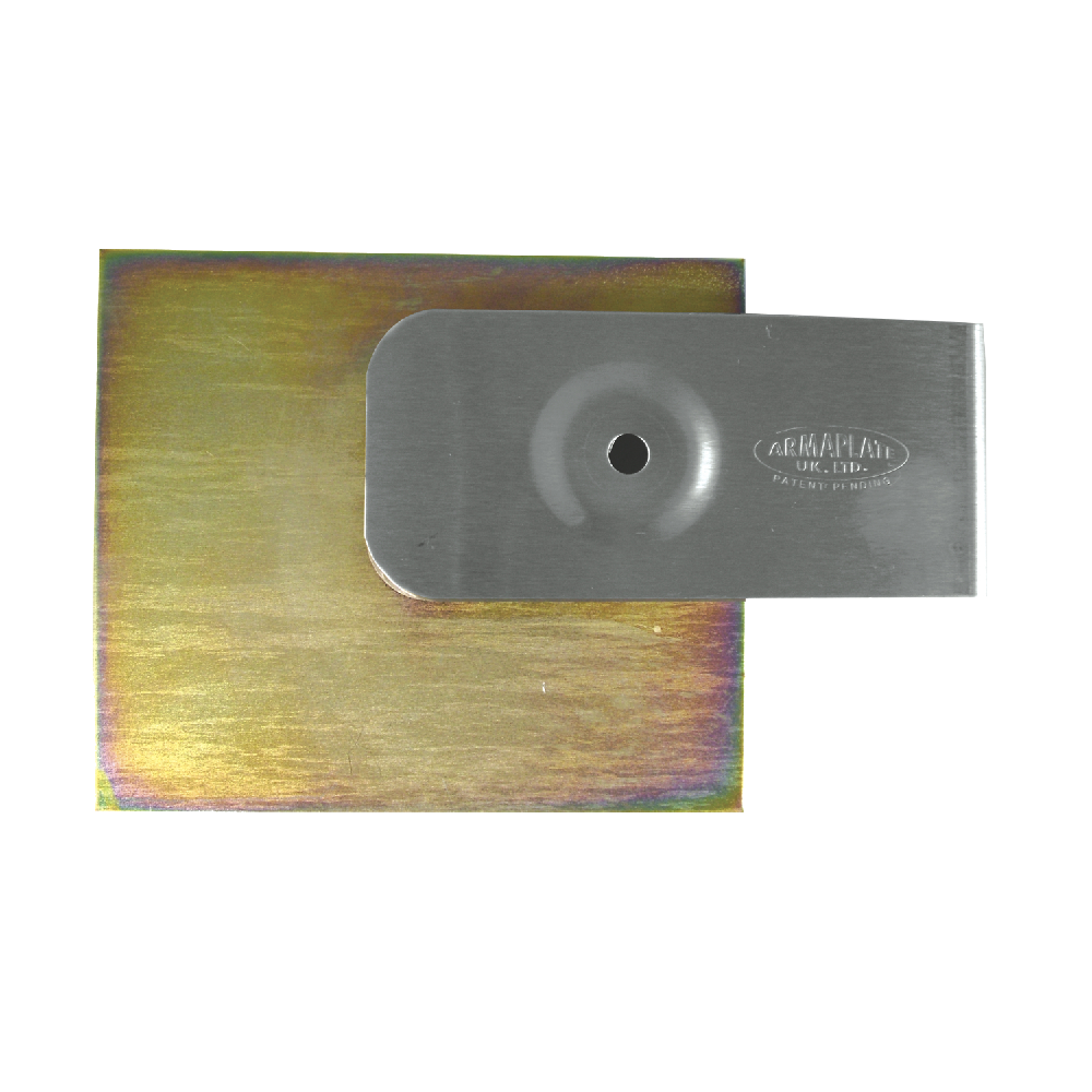 ARMAPLATE Renault Master Lock Protector Plate - Nearside Front