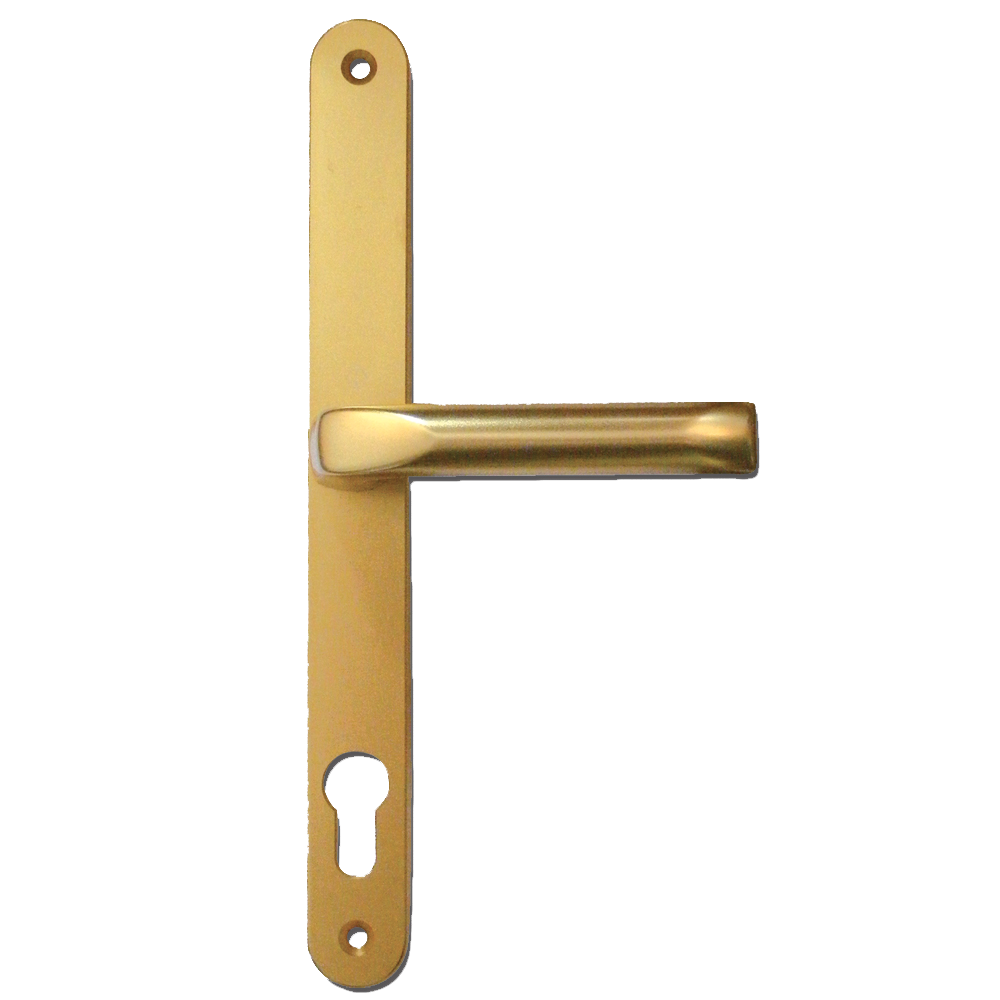HOPPE London UPVC Lever / Moveable Pad Door Furniture 76G/3831N/113 - Gold
