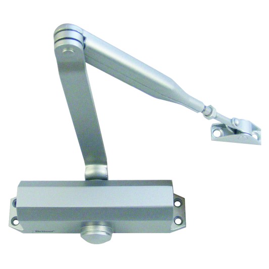 BRITON 121CE Size 3 Overhead Door Closer - Silver (SES)
