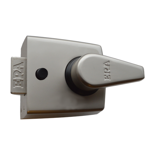 ERA 1630 Non-Deadlocking Nightlatch - 60mm Grey Case - PB Cyl Boxed
