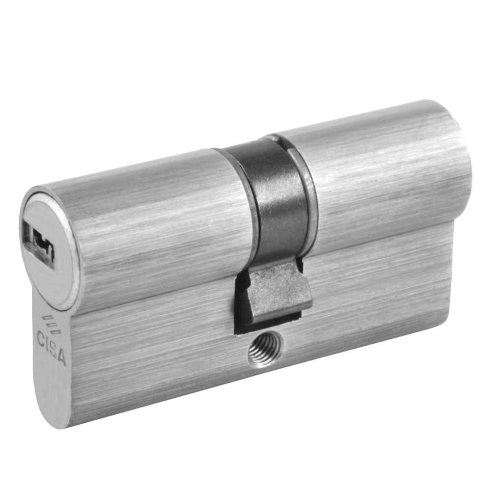 CISA Astral Euro Double Cylinder - 60mm 30/30 (25/10/25) KD NP