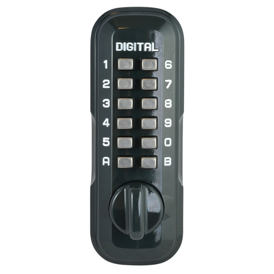 LOCKEY Digital Lock Key Safe - Dull Green Visi