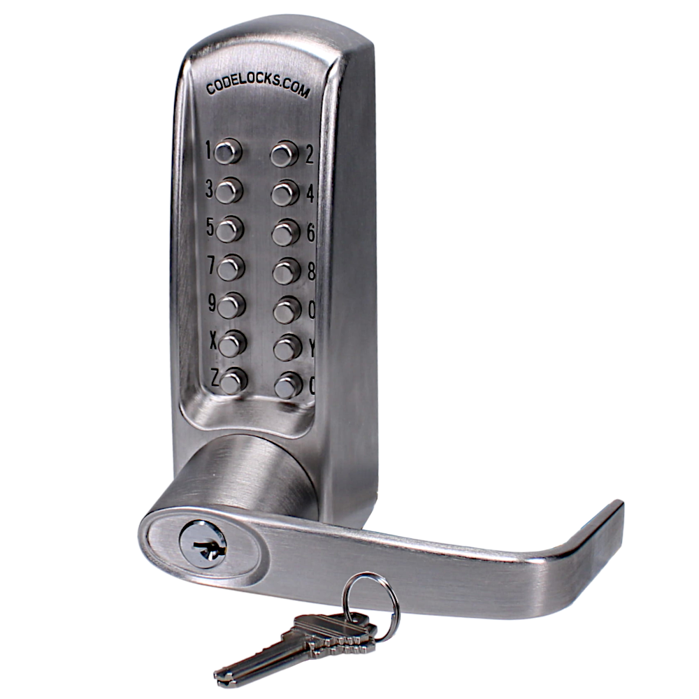 CODELOCKS CL600 Series Front Only Digital Lock To Suit Panic Latch - CL600 Steel