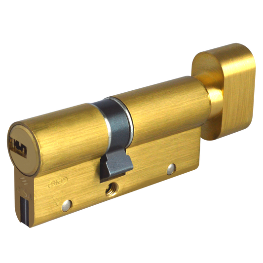 CISA Astral S Euro Key & Turn Cylinder - 70mm 30/T40 (25/10/T35) KD PB