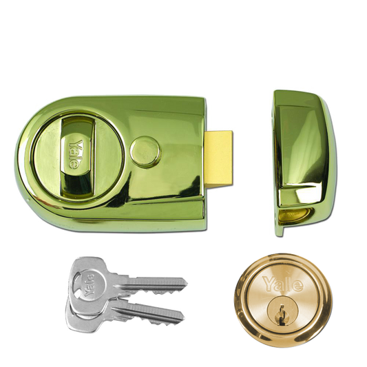 YALE Y3 Non-Deadlocking Nightlatch - 60mm BLUX Visi