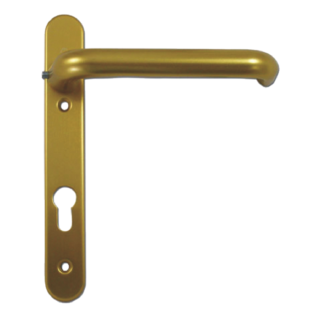 HOPPE Paris UPVC Long Lever Door Furniture 137/3337 - Gold
