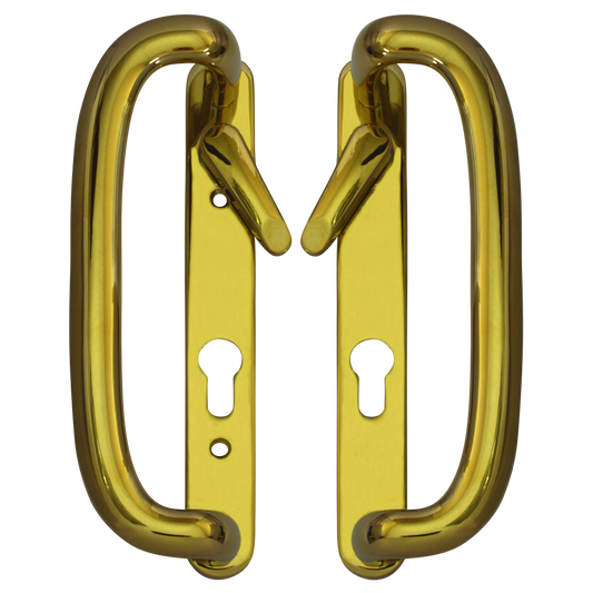 MILA Trinty/ Prolinea Patio Handle & Lever - Gold