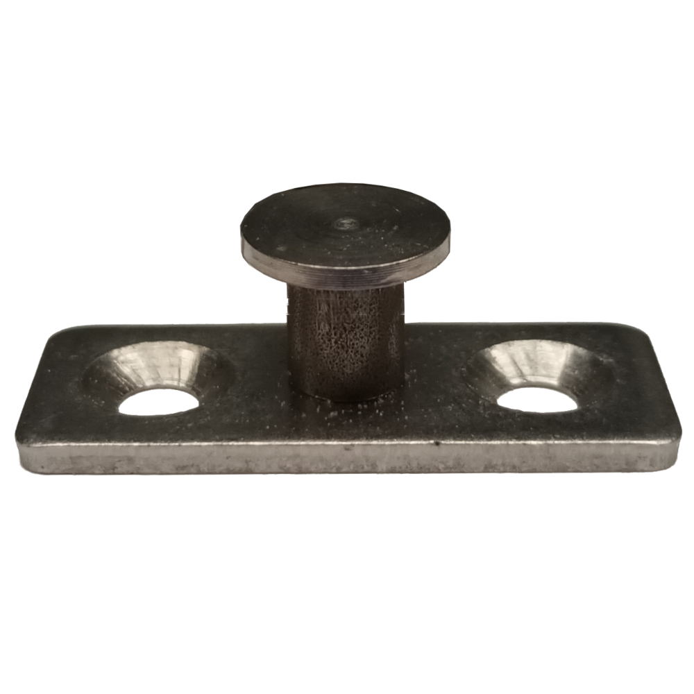 MILA Restrictor Catch Stud Plate - Stud 12.5mm