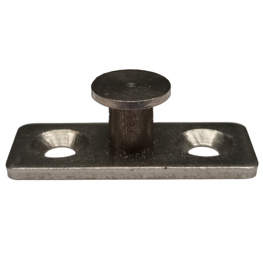 MILA Restrictor Catch Stud Plate - Stud 12.5mm