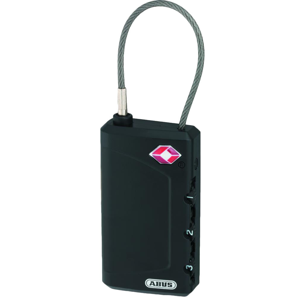 ABUS 148TSA Series Combination Luggage Cable Lock - 20mm 148TSA