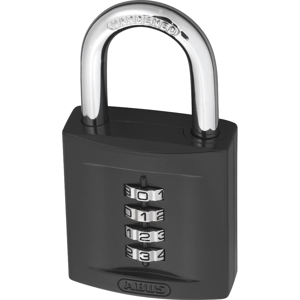 ABUS 158 Series Combination Open Shackle Padlock - 51mm 158/50 Visi