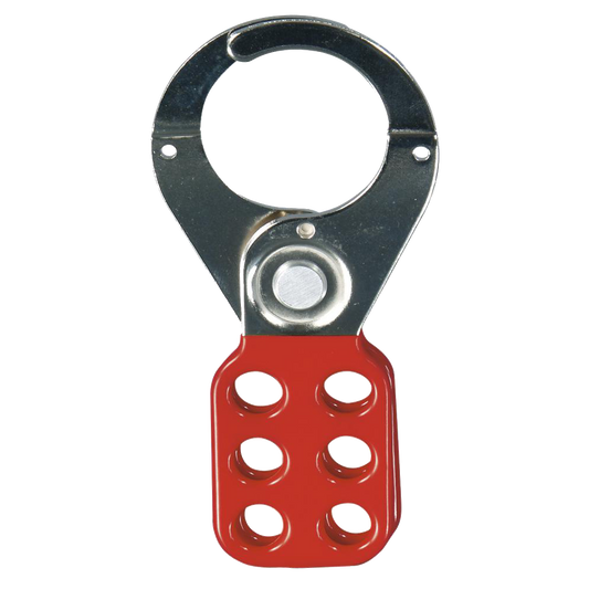 ABUS 700 Series Lock Off Hasp - 1 Inch Red 701