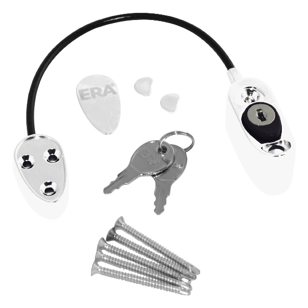ERA Safety Locking Restrictor - White