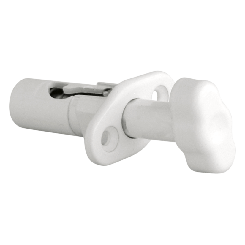 WINLOCK Patio Spring Bolt - 24mm Throw - White