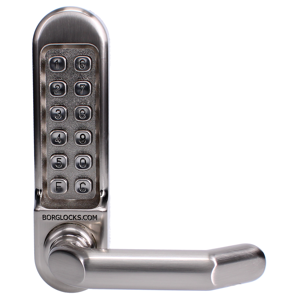 BORG LOCKS BL5008 Digital Lock With Adaptor Kit & Spindle - BL5008SS
