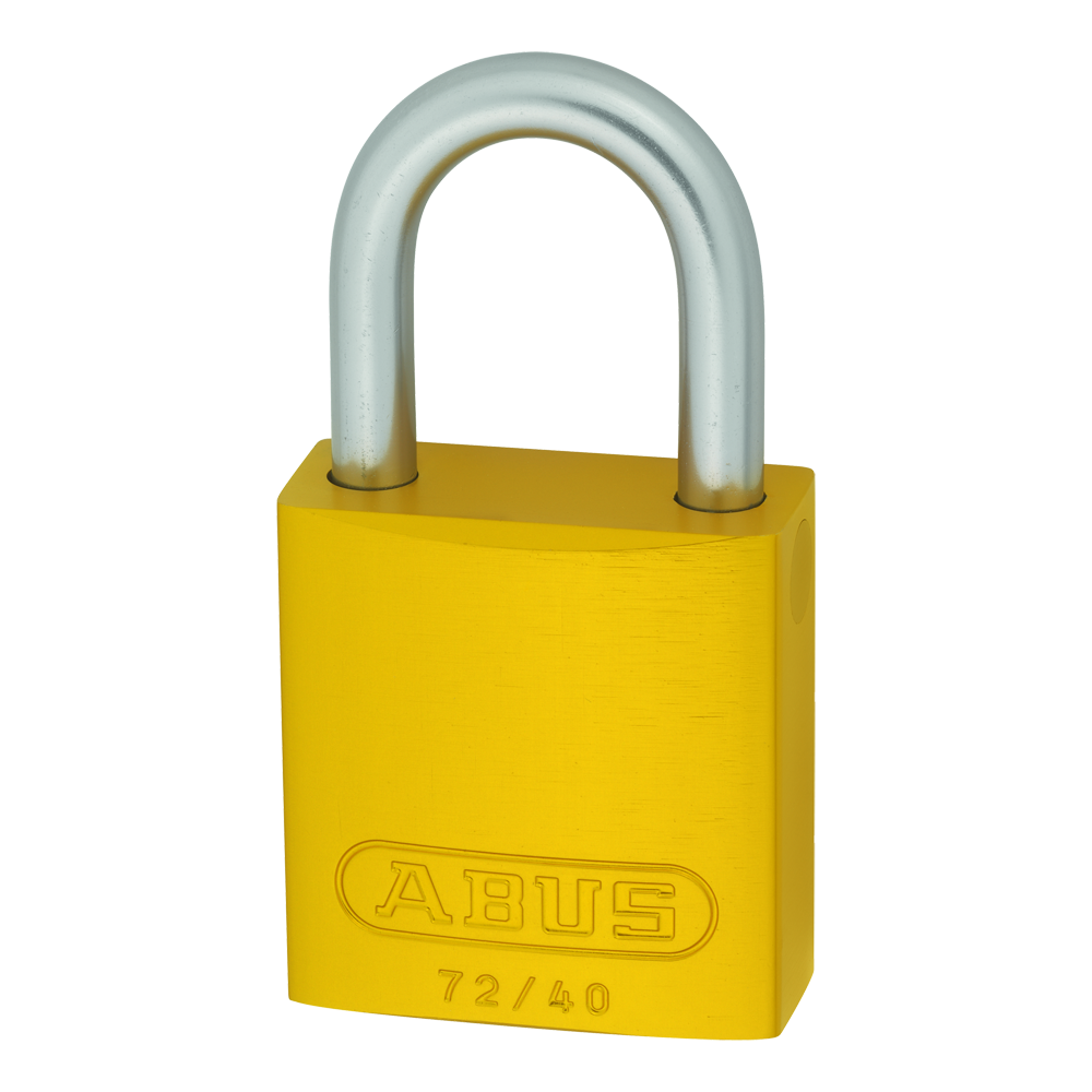 ABUS 72LL/40 Anti-Rust Love Lock Padlock - Yellow
