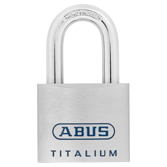 ABUS Titalium 96TI Series Open Shackle Padlock - 60mm KA 7565 96TI/60 Boxed