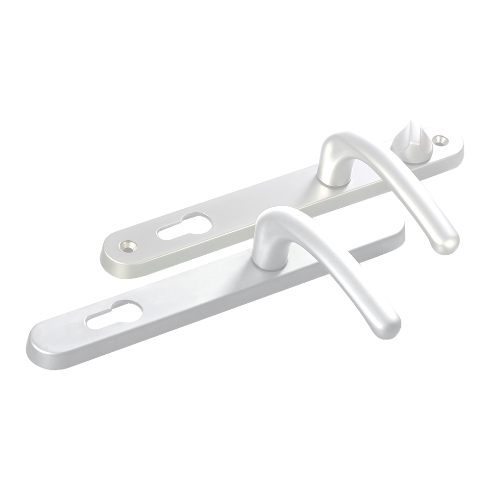 FAB & FIX Balmoral 92/62 Lever/Lever Snib UPVC Furniture - White