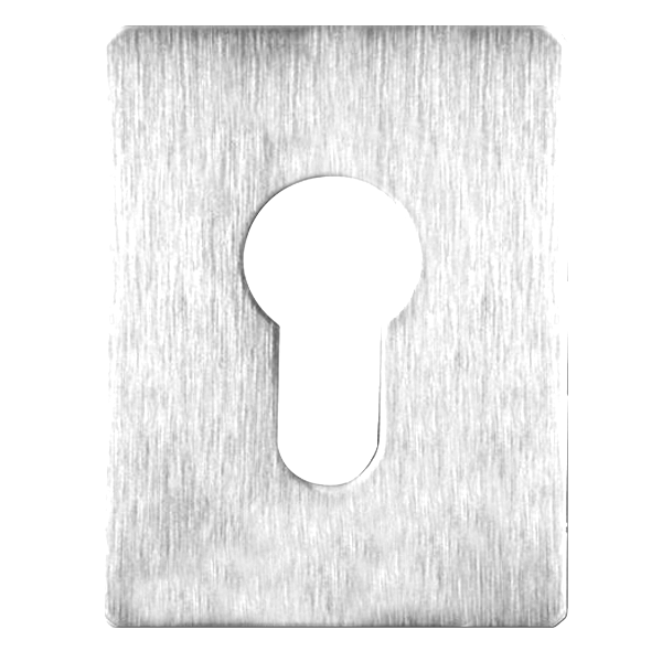 SOUBER TOOLS EE1 Self Adhesive Euro Escutcheon - SS